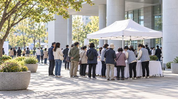 찾아가는 마음건강 측정 현장